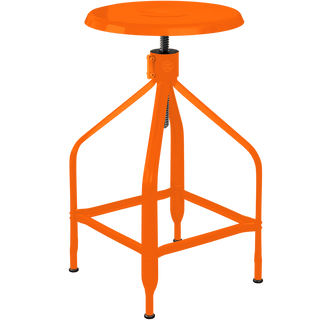 CHAISES NICOLLE TALL ADJUSTABLE SWIVEL STOOL - DYKE & DEAN