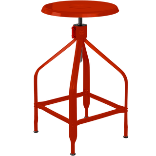CHAISES NICOLLE TALL ADJUSTABLE SWIVEL STOOL - DYKE & DEAN