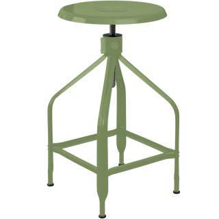 CHAISES NICOLLE TALL ADJUSTABLE SWIVEL STOOL - DYKE & DEAN