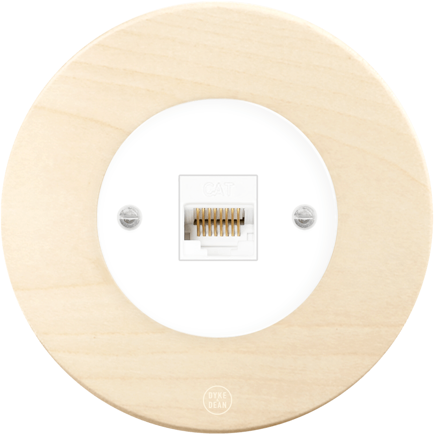 CLASSIC BEECHWOOD CAT WHITE SOCKET - DYKE & DEAN