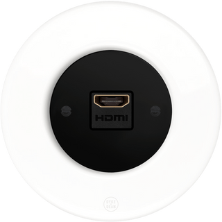 CLASSIC PORCELAIN HDMI REVERSE DOMINO SOCKET - DYKE & DEAN