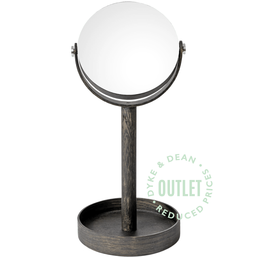 CLOSE UP MIRROR DARK OAK OUTLET - DYKE & DEAN