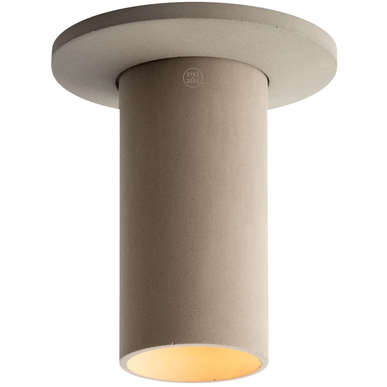 CONCRETE SHORT FIXED SPOT LIGHT - DYKE & DEAN