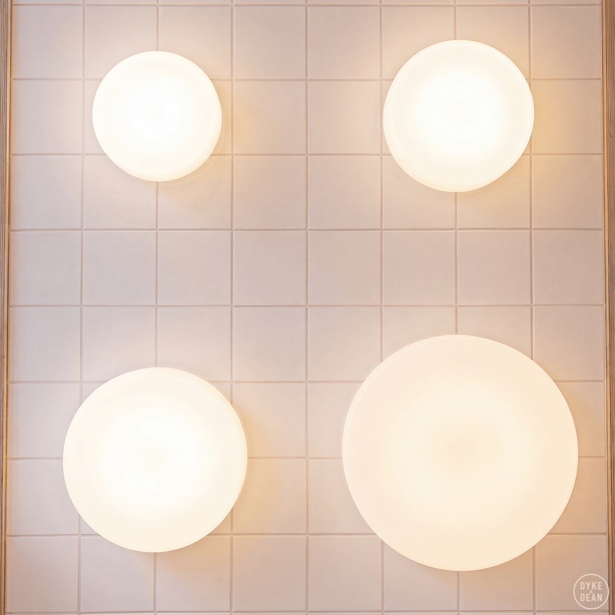 DISC WALL & CEILING LIGHT 420mm - DYKE & DEAN