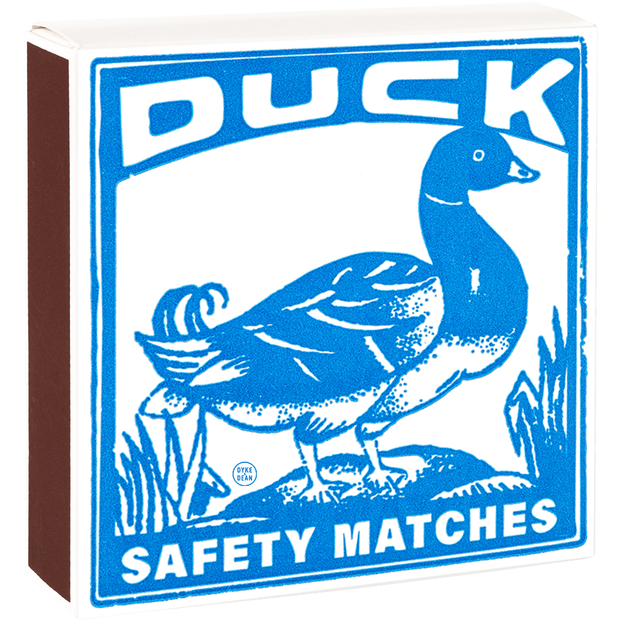 DUCK LUXURY SAFETY MATCHES - DYKE & DEAN