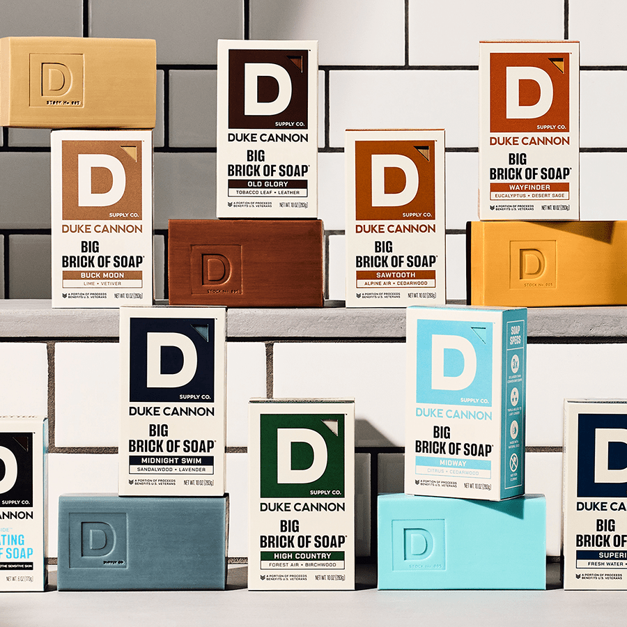 DUKE CANNON BIG ASS BRICK OF SOAP WAYFINDER - DYKE & DEAN