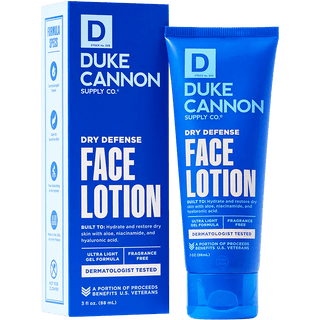 DUKE CANNON DRY DEFENCE FACE LOTION - DYKE & DEAN