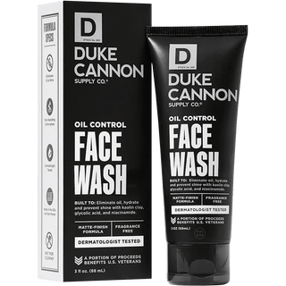 DUKE CANNON OIL CONTROL FACE WASH - DYKE & DEAN