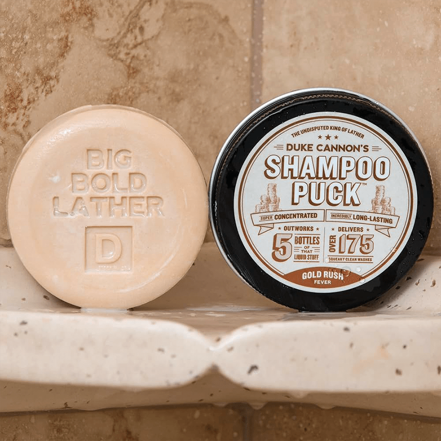 DUKE CANNON SHAMPOO PUCK - GOLD RUSH - DYKE & DEAN