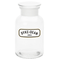 DYKE & DEAN APOTHECARY JAR CLEAR GLASS 1000ML - DYKE & DEAN