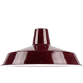 DYKE & DEAN PENDANT LAMPSHADE BURGUNDY - DYKE & DEAN