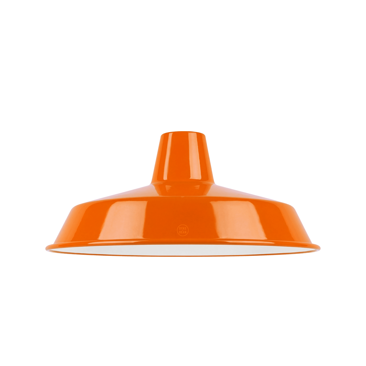 DYKE & DEAN SMALL PENDANT LAMPSHADE ORANGE - DYKE & DEAN