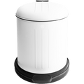 DYKE & DEAN WHITE 5L DUSTBIN - DYKE & DEAN