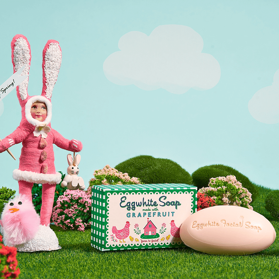 EGGWHITE & GRAPEFRUIT FACIAL SOAP - DYKE & DEAN