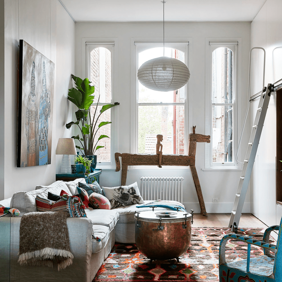 ELLIPSE LINEN LIGHT SHADE 60CM - DYKE & DEAN