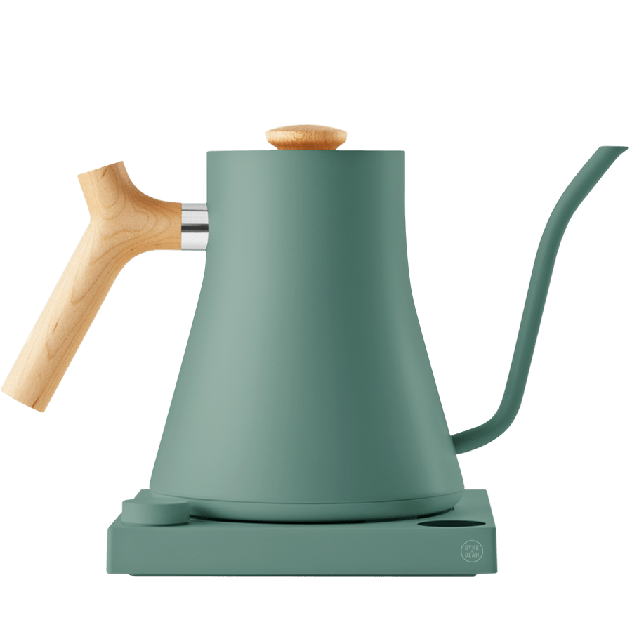 FELLOW SMOKE GREEN STAGG ELECTRIC EKG KETTLE - DYKE & DEAN