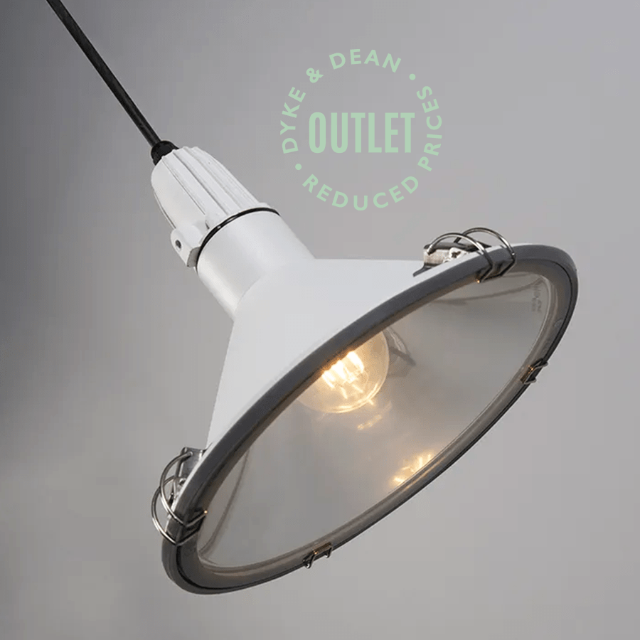 FIRSTLIGHT WATERPROOF OUTDOOR PENDANT WHITE OUTLET - DYKE & DEAN