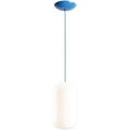 FLASK SAPPHIRE BLUE GLASS PENDANT LIGHT LARGE - DYKE & DEAN