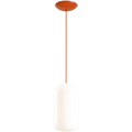 FLASK TERRACOTTA GLASS PENDANT LIGHT LARGE - DYKE & DEAN