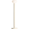 FLO OPAL GLASS ORB FLOOR LIGHT CREAM - DYKE & DEAN