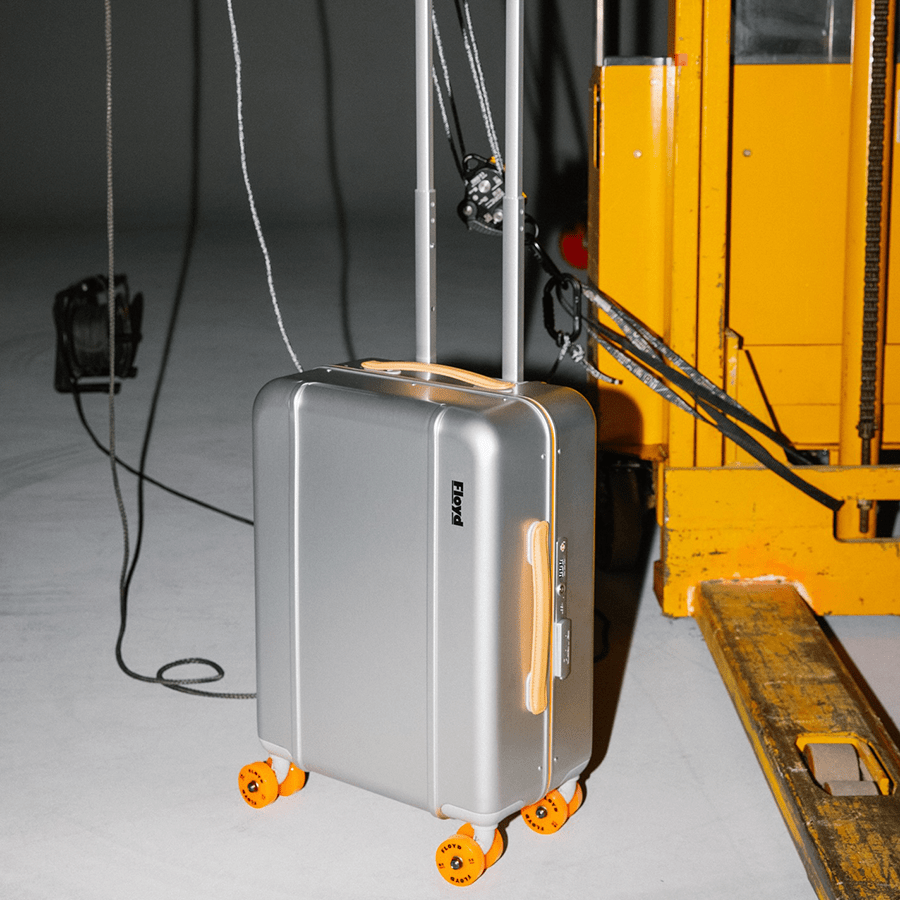 FLOYD CABIN TRAVEL CASE ALUMINIUM SILVERGLIDER - DYKE & DEAN