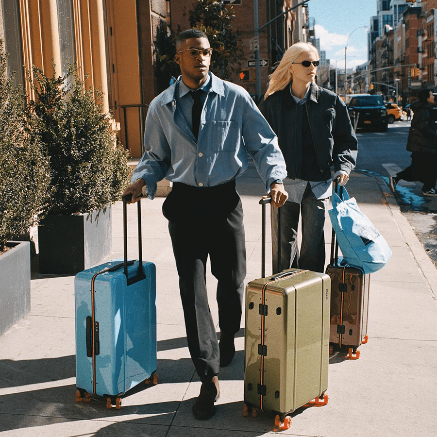 FLOYD CABIN TRAVEL CASE VEGAS GREEN - DYKE & DEAN