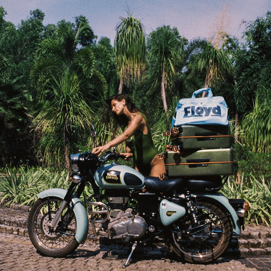 FLOYD CABIN TRAVEL CASE VEGAS GREEN - DYKE & DEAN