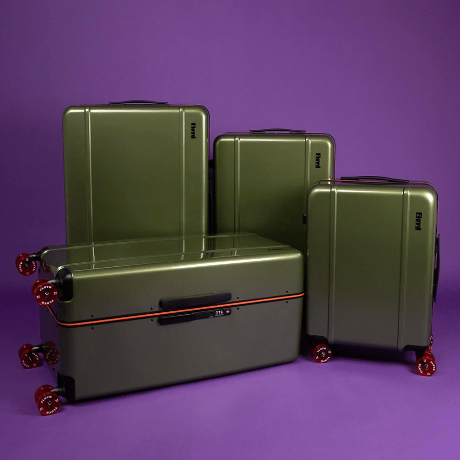 FLOYD CABIN TRAVEL CASE VEGAS GREEN - DYKE & DEAN