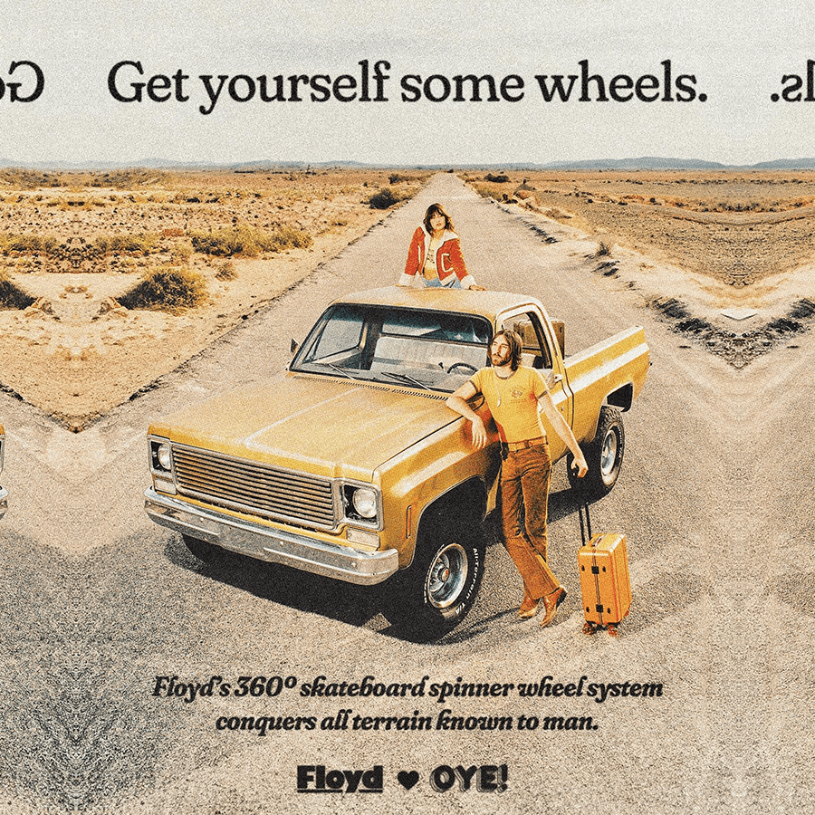 FLOYD CABIN TRAVEL CASE VEGAS GREEN - DYKE & DEAN