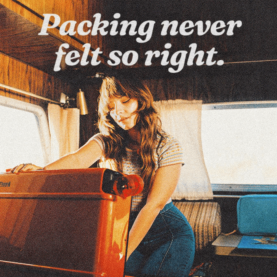 FLOYD CHECK IN TRAVEL CASE BRONCO BROWN - DYKE & DEAN