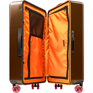 FLOYD CHECK IN TRAVEL CASE BRONCO BROWN - DYKE & DEAN