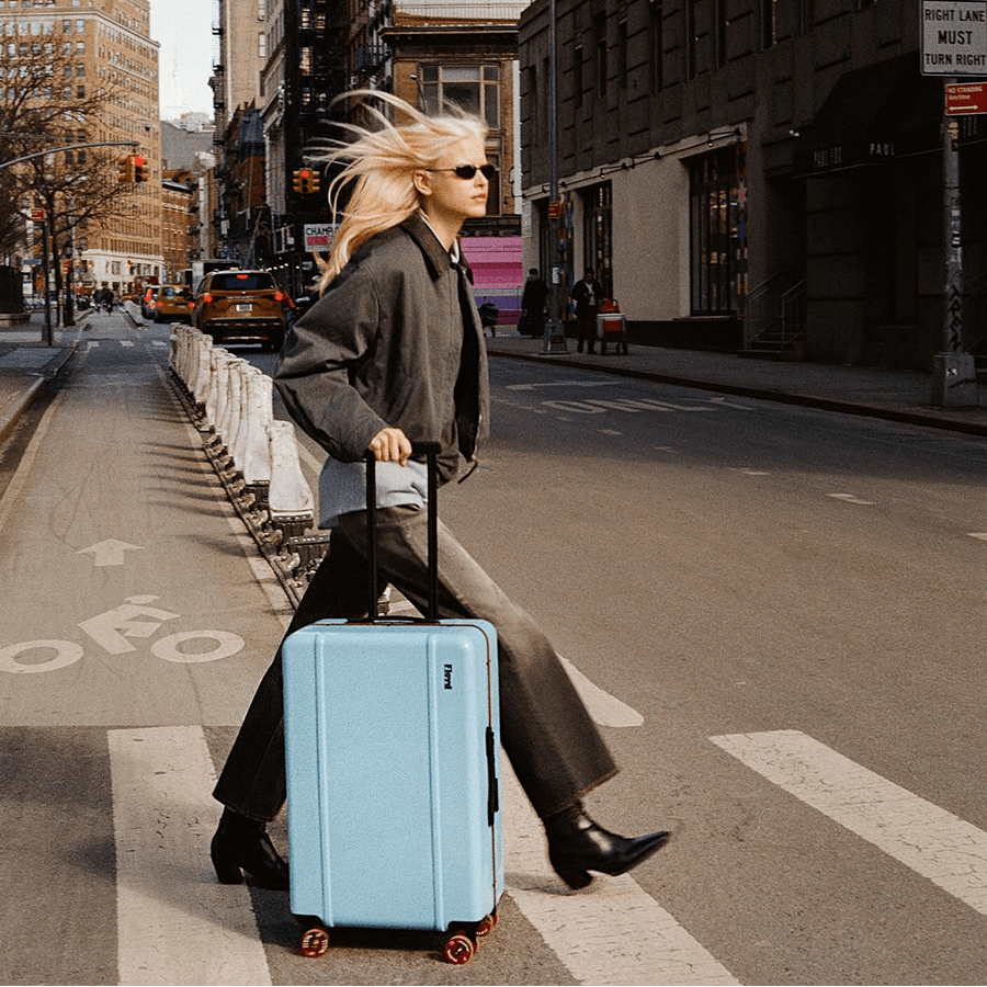 FLOYD CHECK IN TRAVEL CASE BRONCO BROWN - DYKE & DEAN