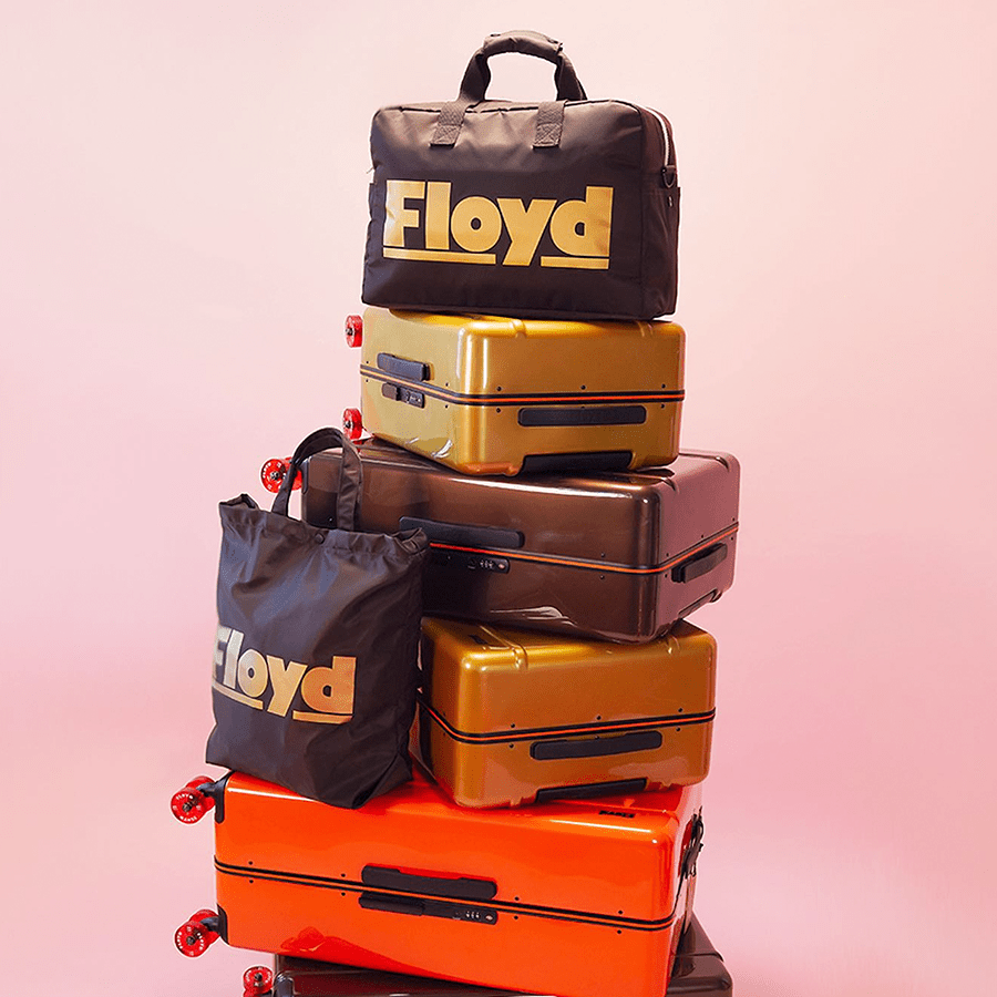 FLOYD WEEKENDER BAG BRONCO BROWN - DYKE & DEAN