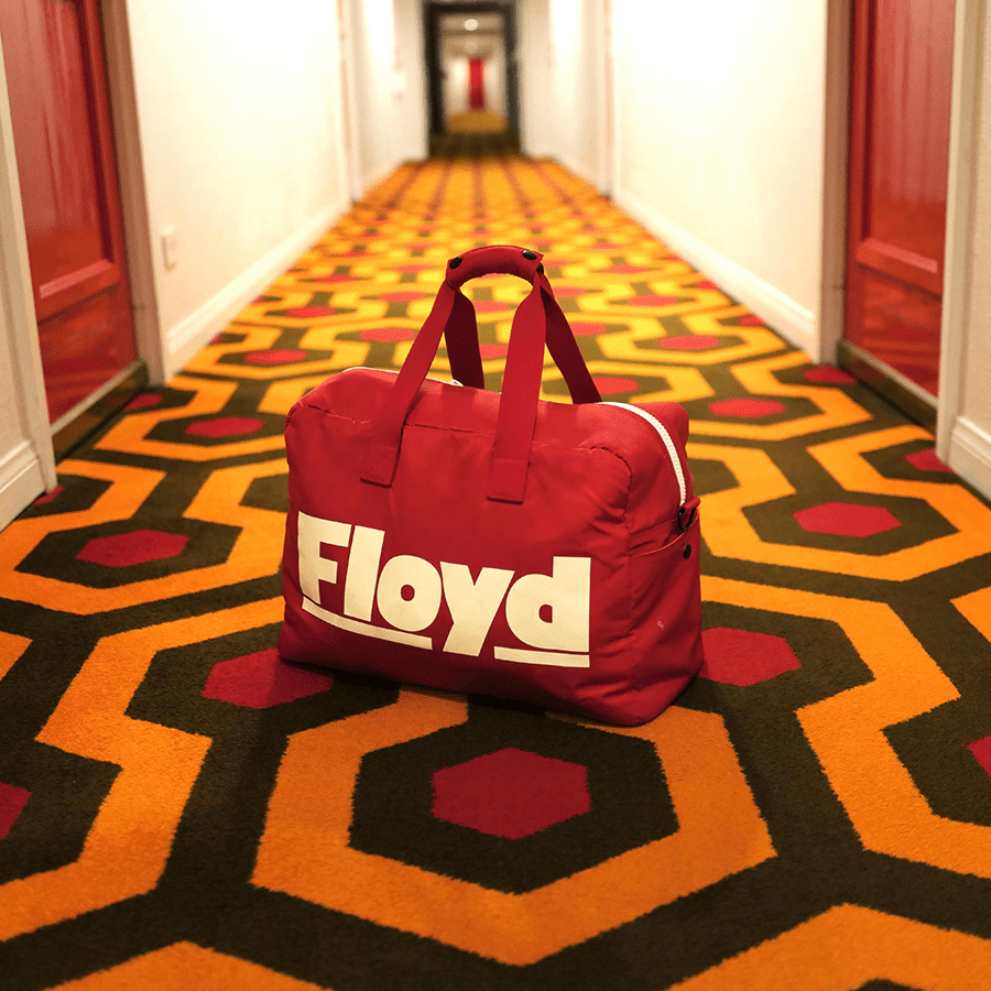 FLOYD WEEKENDER BAG HOLLYWOOD PINK - DYKE & DEAN