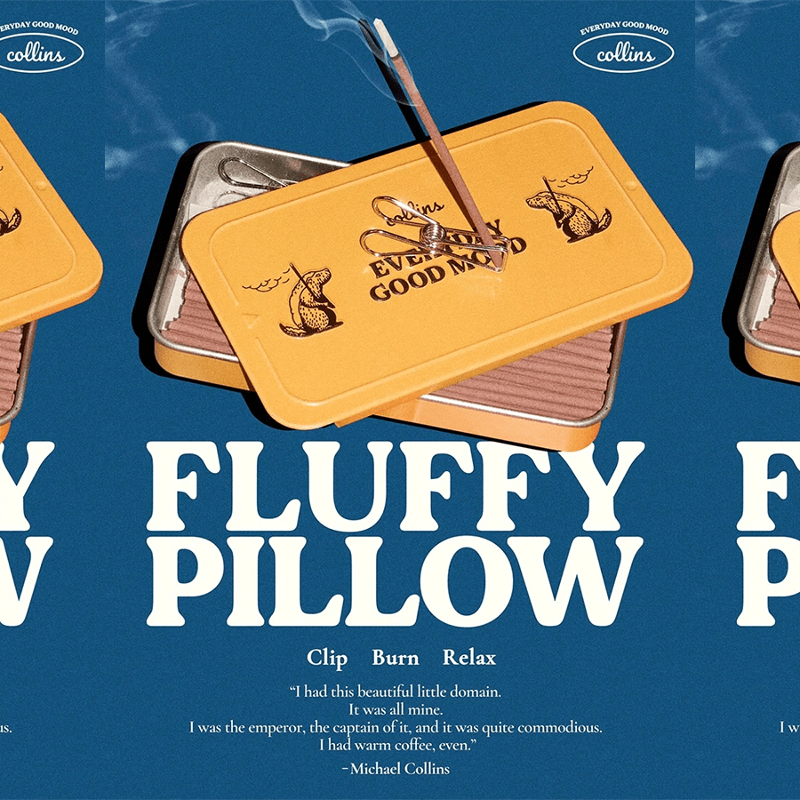 FLUFFY PILLOW 365 EVERYDAY GOOD MOOD INCENSE - DYKE & DEAN