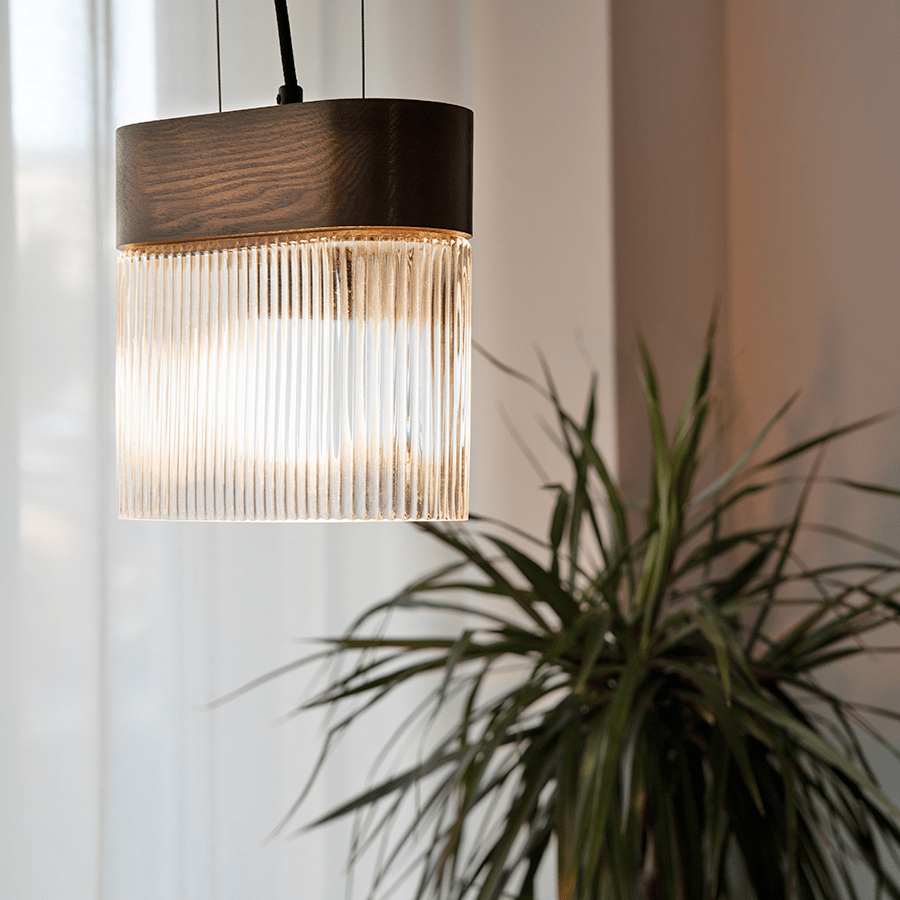 FLUMINA PENDANT LIGHT WOOD - DYKE & DEAN