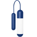 FUNSUI PILL WALL LIGHT TUBE BLUE - DYKE & DEAN