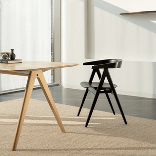 GAZZDA AVA OAK DINING TABLE 140 X 90 - DYKE & DEAN