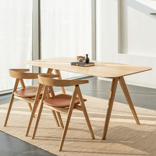 GAZZDA AVA OAK DINING TABLE 180 X 90 - DYKE & DEAN