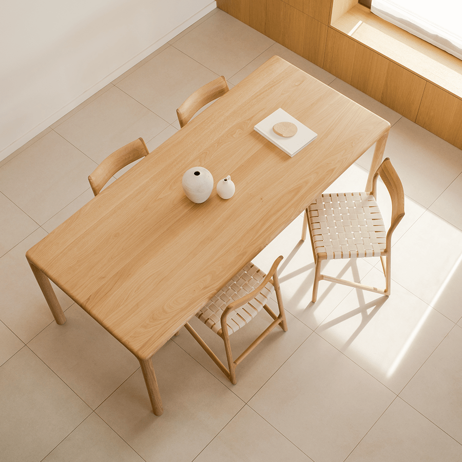 GAZZDA DERVEN TABLE OAK 180X90 - DYKE & DEAN