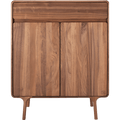 GAZZDA FAWN CABINET WALNUT - DYKE & DEAN