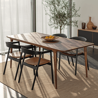 GAZZDA FAWN OAK DINING TABLE 220 - DYKE & DEAN