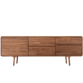 GAZZDA FAWN SIDEBOARD WALNUT 180 - DYKE & DEAN