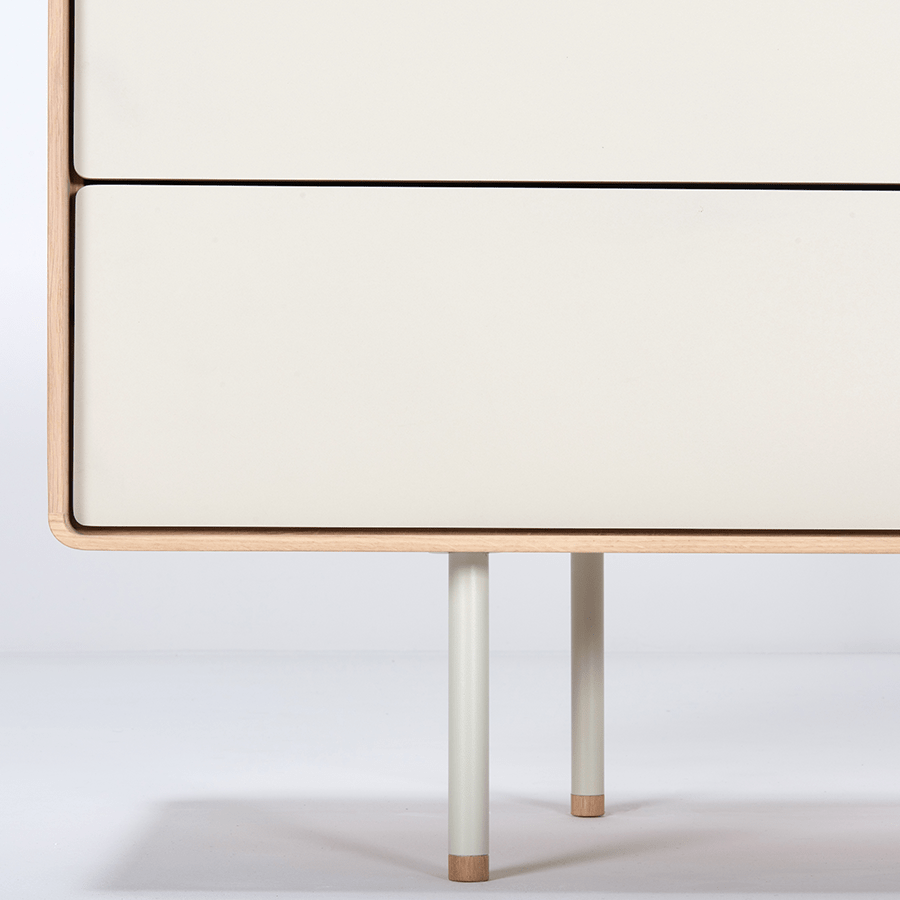 GAZZDA FINA SIDE BOARD WHITE OAK 150 - DYKE & DEAN