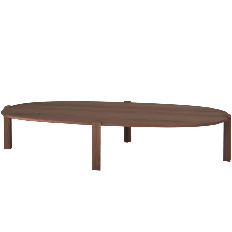 GAZZDA KULIN LONG COFFEE TABLE WALNUT 180 - DYKE & DEAN