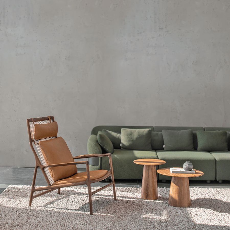 GAZZDA MUSHROOM SIDE TABLE 40 - DYKE & DEAN