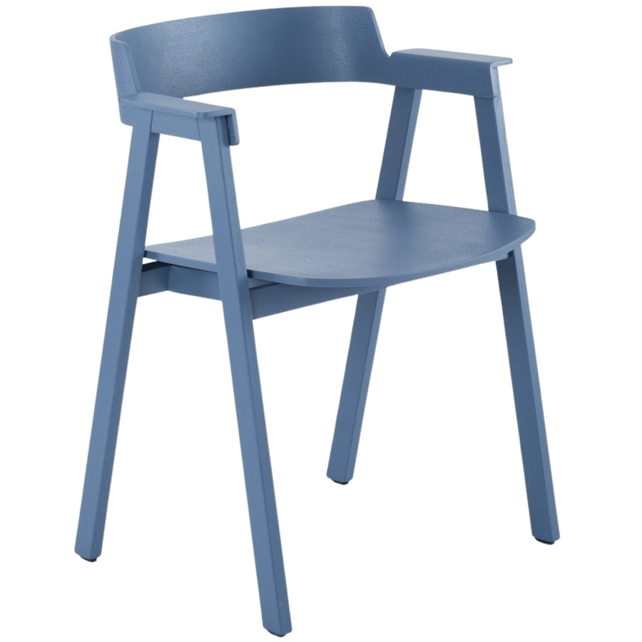 GAZZDA OAK FLIP CHAIR BLUE - DYKE & DEAN