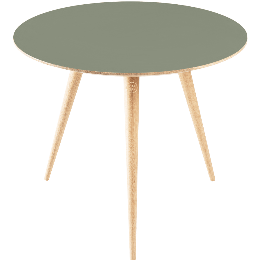 GAZZDA ROUND ARP TABLE NATURAL OAK 55CM - DYKE & DEAN