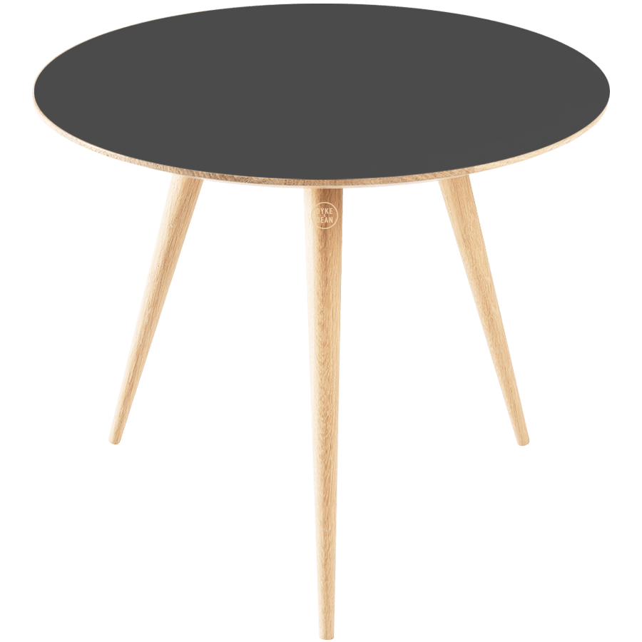 GAZZDA ROUND ARP TABLE NATURAL OAK 55CM - DYKE & DEAN