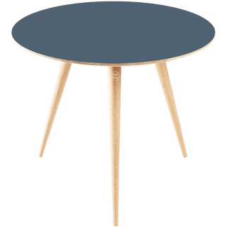 GAZZDA ROUND ARP TABLE NATURAL OAK 55CM - DYKE & DEAN